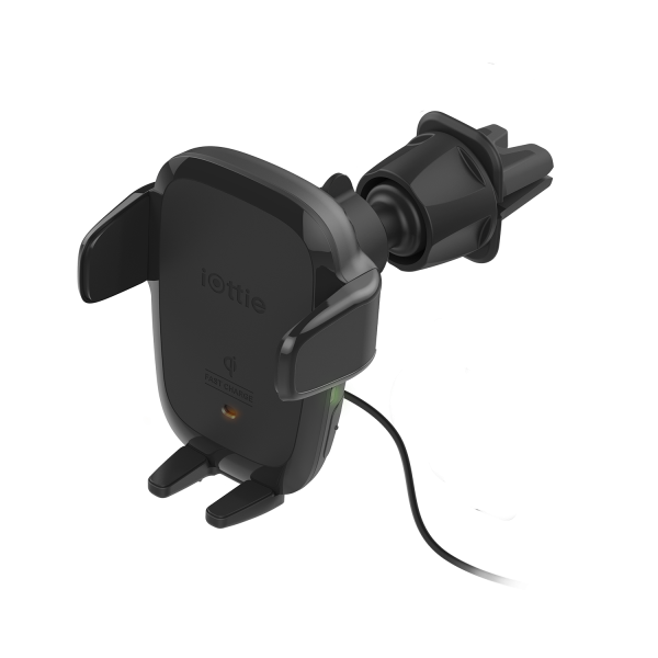 auto sense air vent & cd slot mount, wirelessly charging car mount, phone mount