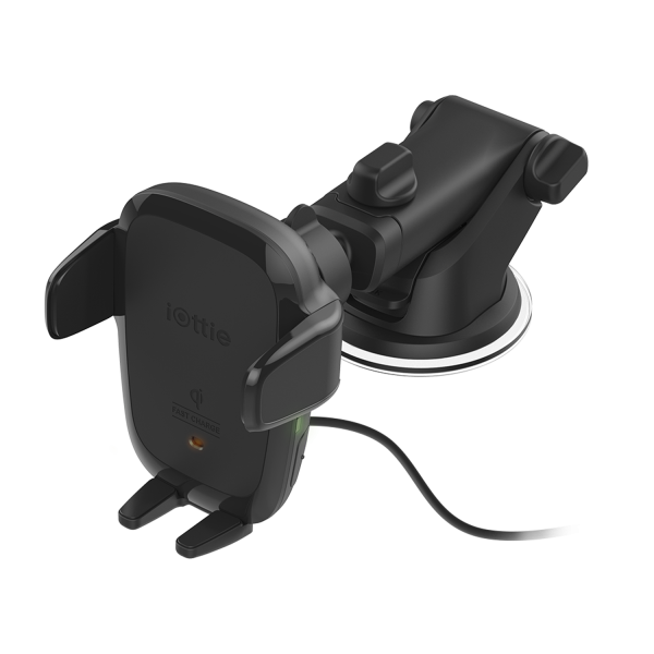 iOttie Wireless Car Charger Auto Sense Qi Charging Automatic Clamping Dashboard Phone Mount