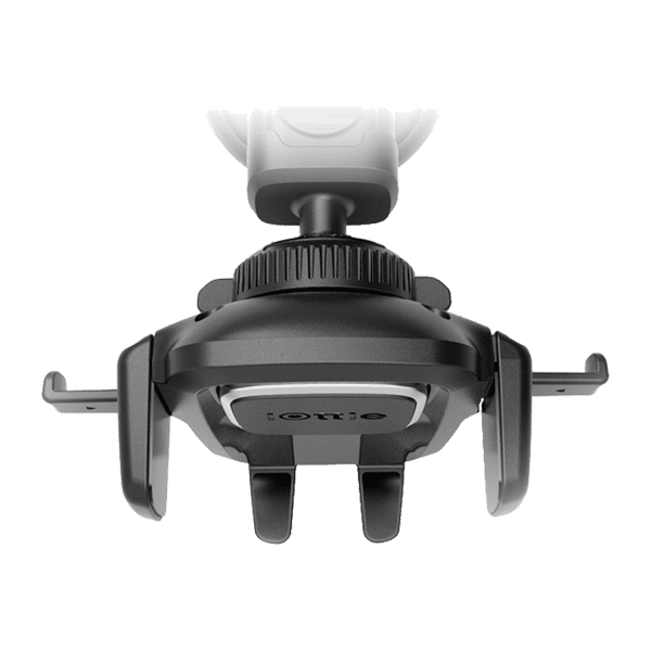 top view of the iOttie Easy One Touch 4 Dash & Windshield universal car mount phone holder with Easy One Touch mechanism
