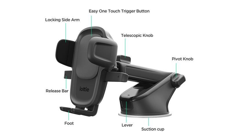 eot5_dash_detail-image04 Easy One Touch 5 Dash & Windshield Mount Overview