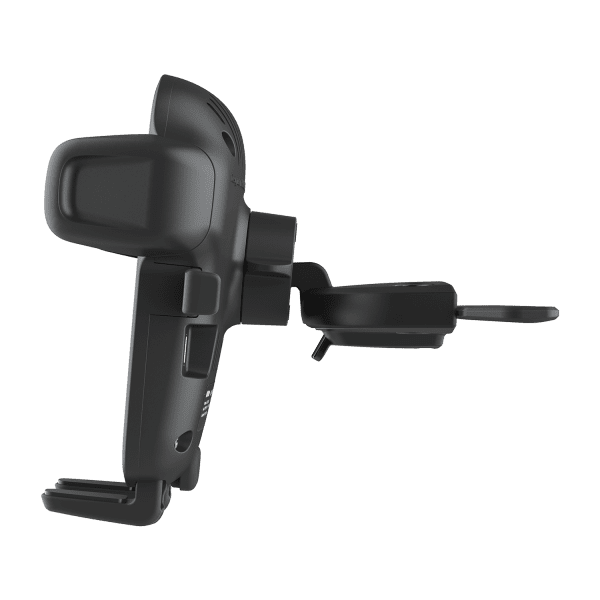 side view of the easy one touch wireless 2 air vent & cd slot mount