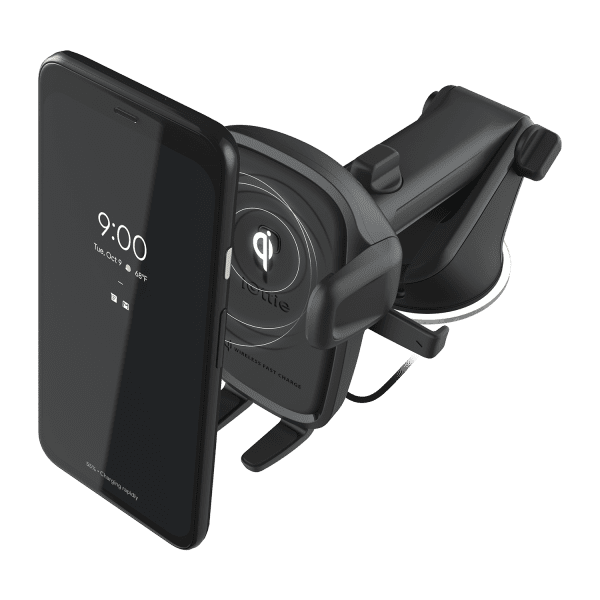 easy one touch wireless 2 dash & windshield mount qi wirelessly charging phone