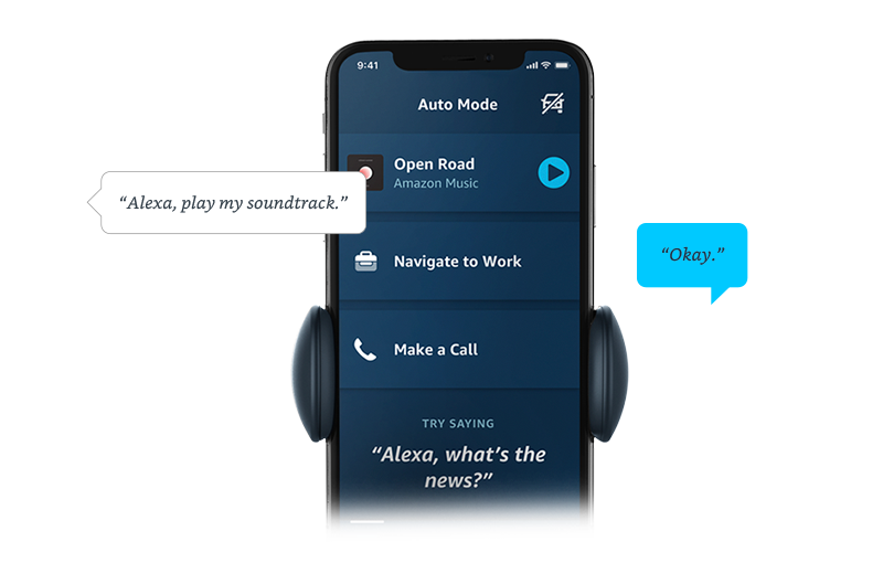 iottie.com-aivo-connect_detail_alexa-built-in Aivo Connect Dash & Windshield Mount with Built-in Alexa, auto mode in action
