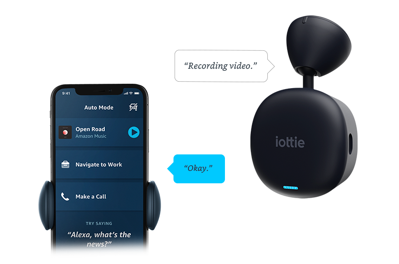 iottie.com-aivo-view_detail_voice Aivo View dash cam working with Alexa Voice AI, custom Alexa commands