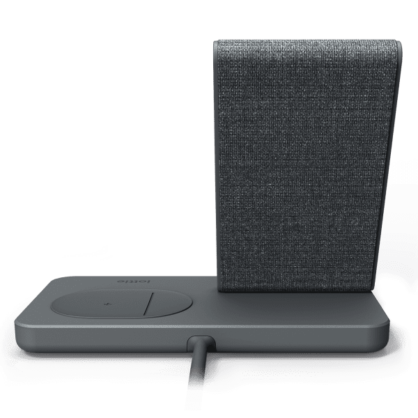 Rear View of the iON Wireless Duo Stand Made for Google, Dual Charging Stand