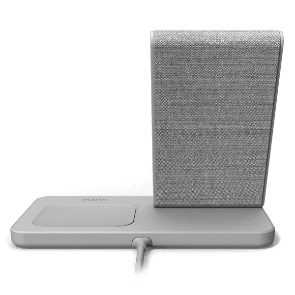 Rear View of the iOttie iON Wireless Duo 10W Stand and 10W Pad, qi-certified charger compatible