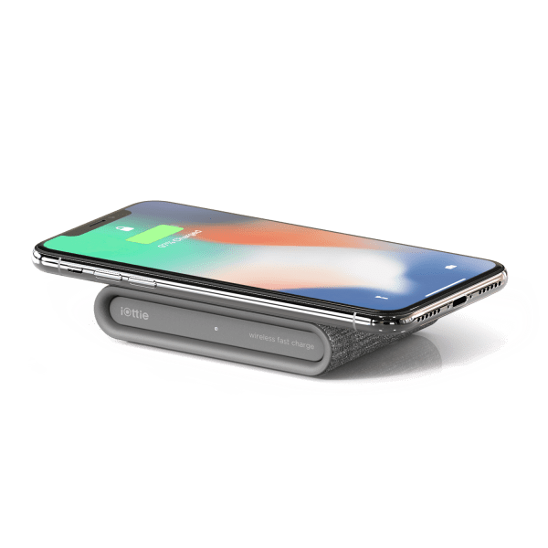 Phone Charging on the iON Wireless Mini Pad in Ash