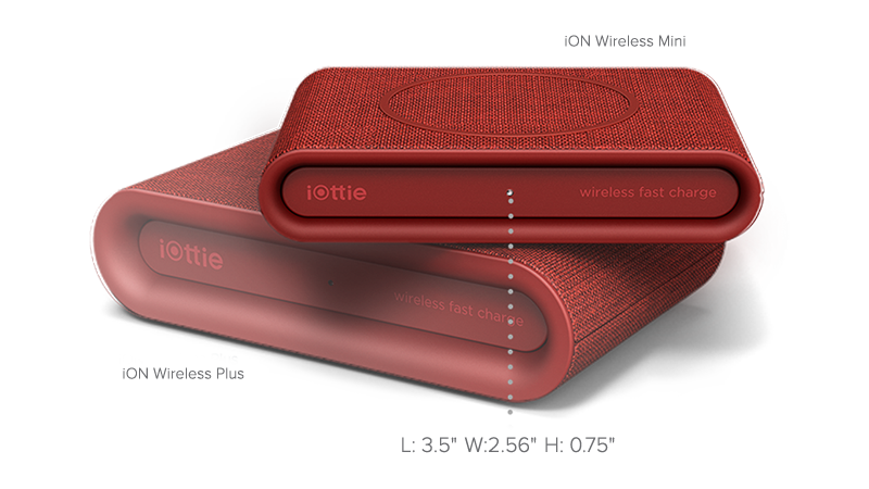 iottie.comionw-mini_ruby_detail_lightweight-compact iON Wireless Mini Charging Pads in Ruby Stacked