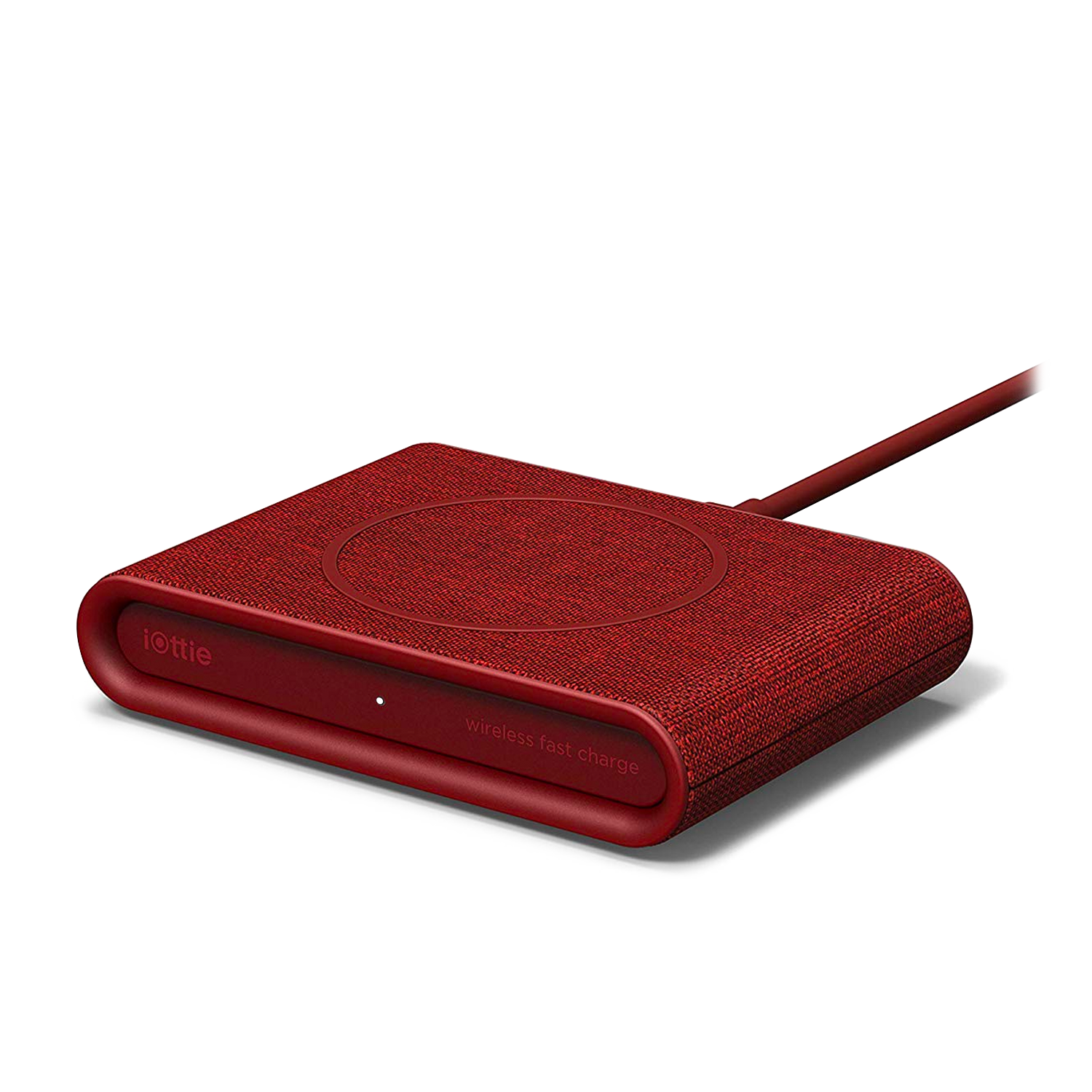 iON Wireless Mini Charging Pad in Ruby