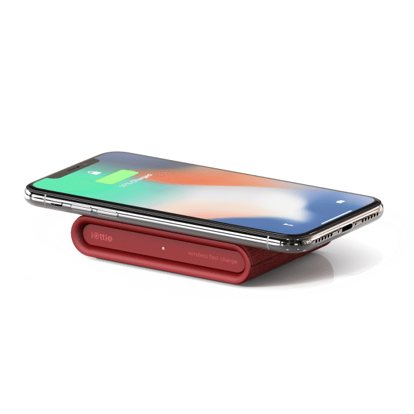 Phone Fast Charging on the iON Wireless Mini in Ruby