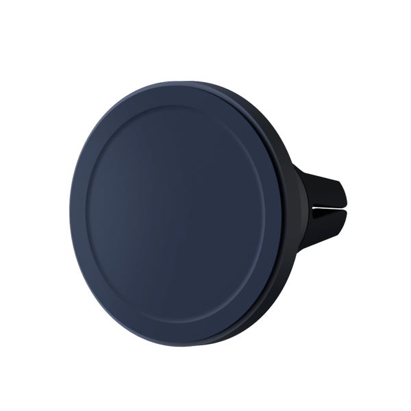 Front View of the Velox Magnetic Air Vent Car Mount for iPhone, MagSafe iPhone holder with compact profile that complements your vehicle's interior