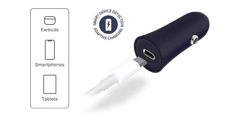rapidvolt_20w-car-charger_detail_adaptive-charging rapidvolt_20w-car-charger_detail_adaptive-charging
