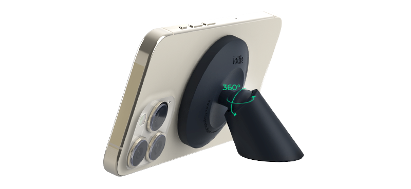 adjust-angle2-1 Velox Magnetic Flush Mount Car Phone Holder for MagSafe iPhones Adjustable Ball Joint