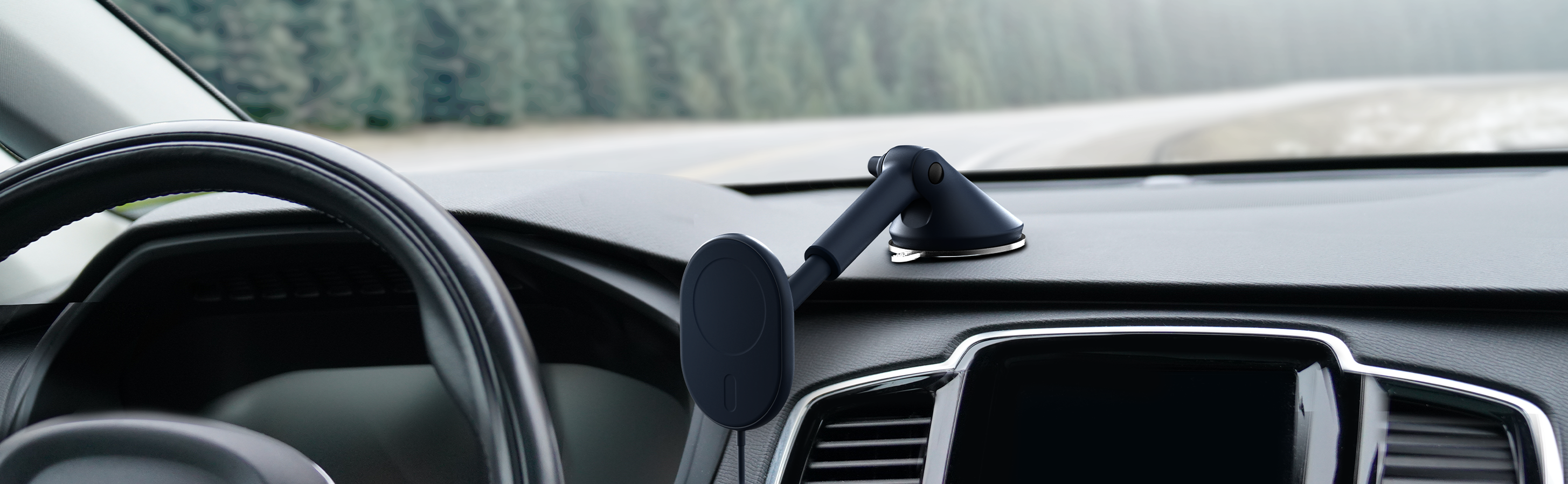 iottie.comvelox-magnetic-wireless-charging-dashboard_lifestyle Velox Magnetic Wireless Dashboard Phone Holder Mounting Option